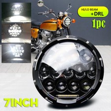 7 " inch LED Motorcycle Headlight Projector Headlight Hi/Lo Light Motorbike lamp