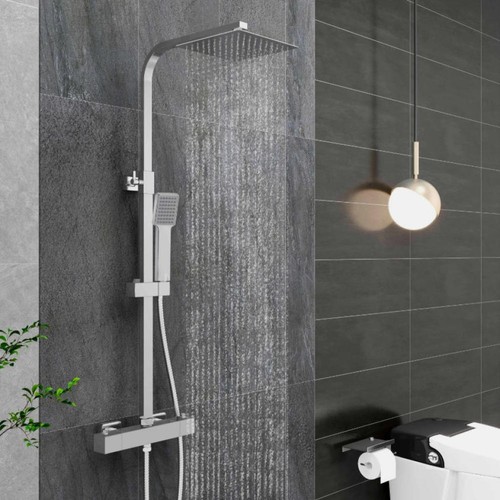 Chrome thermostatic exposed - chrome,