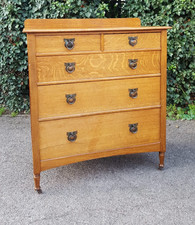 Superb Large Arts & Crafts Oak