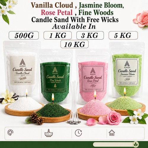 500g 5kg candle sand wax - 500g-5kg,