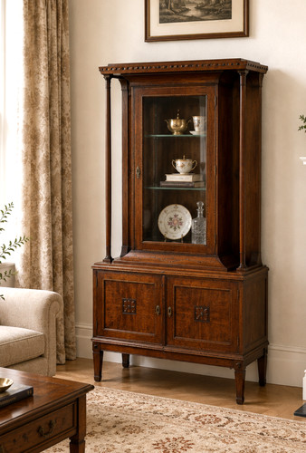 Antique continental display - antique,