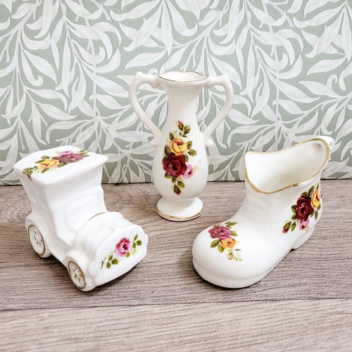 Vintage rose cottage bone - vintage,