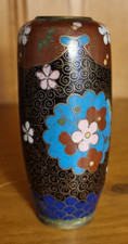 A cloisonne vase