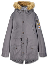 Lambretta Mens Carnaby Scooter Hooded Classic Mod Ska Badge Parka Sizes S to 4XL