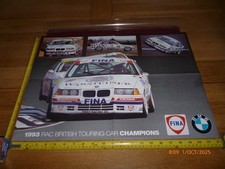 STEVE SOPER BMW 1993 RAC BRITISH TOURING CAR BTCC CHAMPIONS AUTOSPORT POSTER