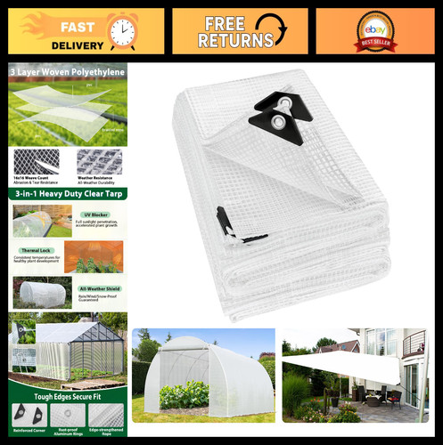 Heavy duty 16x20ft clear - duty,
