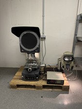 NIKON V-12 PROFILE PROJECTOR + NIKON CM-6F DIGITAL COUNTER + MANTIS VISION