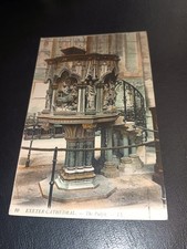 The Cathedral Pulpit, EXETER, Devon - L. L. / Leon & Levy # 10 - Coloured