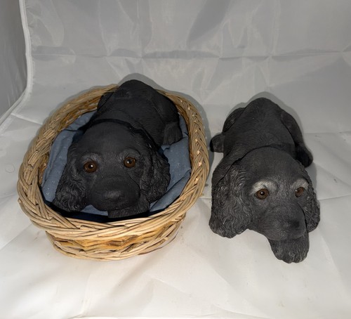 Vintage sandicast dog - vintage,