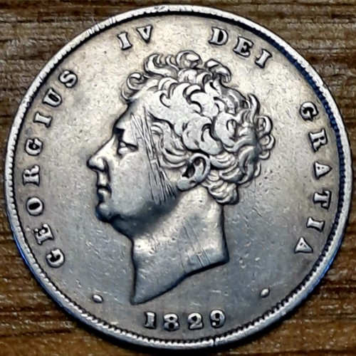 1829 king george - iv, shilling