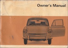 1968 VW Type 3 Owners Manual