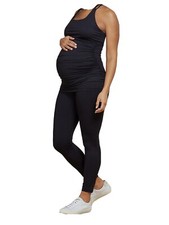 Isabella Oliver Active Maternity Vest, Caviar Black size 12 BRAND NEW IN PACKAGE