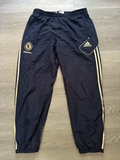 Chelsea FC Adidas Men’s 2012/2013 Navy Blue Tracksuit Bottoms Pants Size 40 Inch