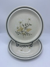 2 X ROYAL DOULTON WILL O' THE WISP LAMBETHWARE 10.5" 27cm DINNER PLATES PLATE