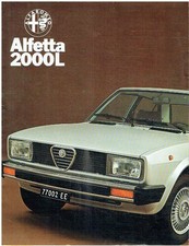 ALFA ROMEO ALFETTA 2000L