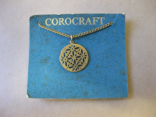 Vintage corocraft necklace - corocraft, ~