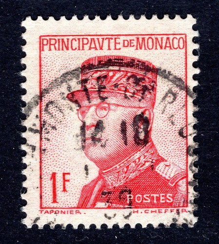 Monaco 1938 176 stamped - monaco, nice