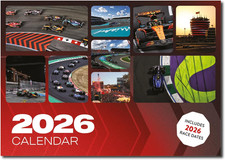 Formula 1-Themed Calendar 2026 Season F1 Wall Calendar Racing Gift Present