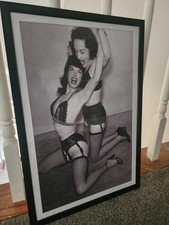 Bettie Page Canvas Print 12x18