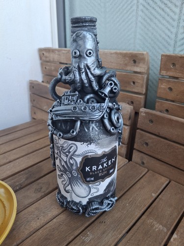 Kraken rum pirate bottle - rum,