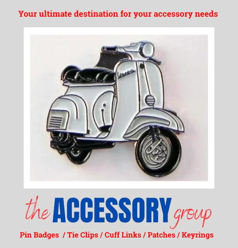 Brand new white vespa - brand,