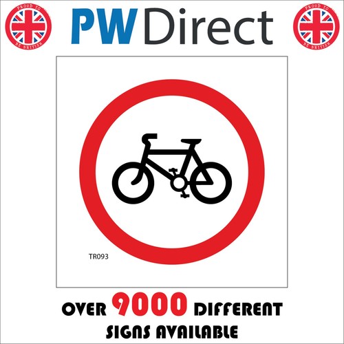 Sign bicycle bikes - sign, no