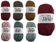 Papatya Chunky Tweed With Wool