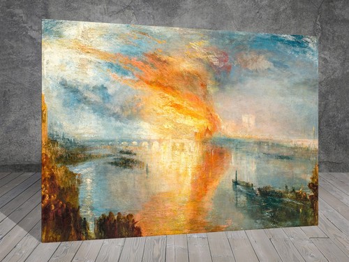 Turner the burning of - m,