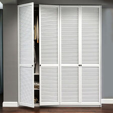 Wooden Louvre Wardrobe Door