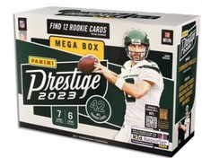 Panini 2023 Prestige Football Mega Box - 42 Cards New Sealed 🔥