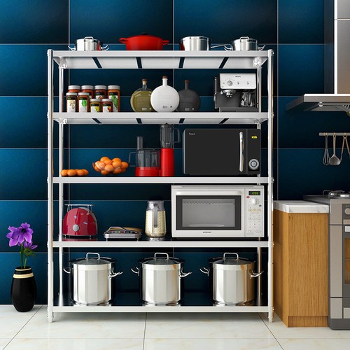 Stainless steel kitchen unit - stainless,