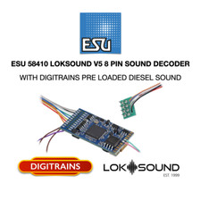 ESU 58410 8 Pin LokSound V5