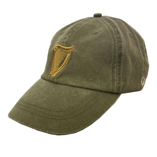 Guinness harp washed baseball - harp,