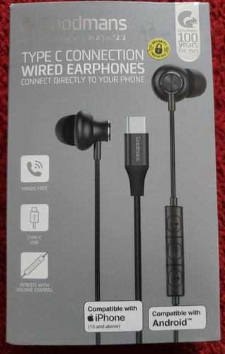 Goodman wired headphones - goodman's,