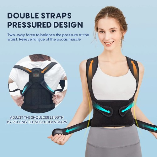 Back posture correction belt - back,