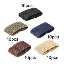 10Pcs Belt Keepers Elastic
