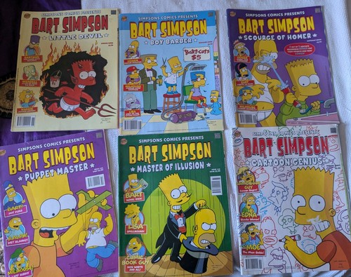 Simpsons comic bundle vintage - simpsons,