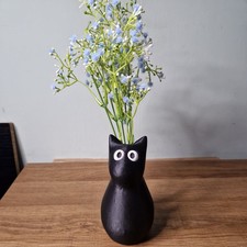 Cat Vase - 3D Printed - Flower
