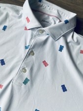 Johnnie-O Mens White Button Up