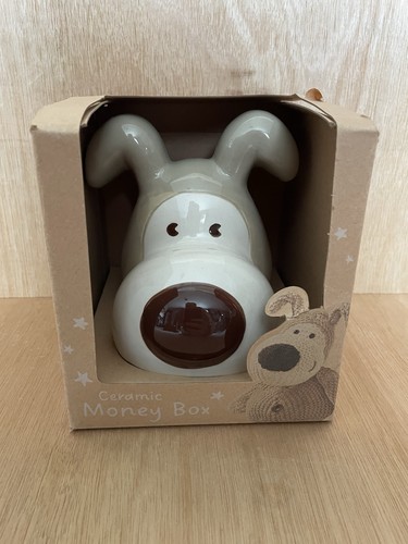 Boofle the dog ceramic head - ceramic,