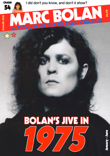 New rex marc bolan fanzine - marc,