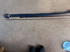 HARDY Graphite De-Luxe 10ft 6" #7/8wt 2 piece fly fishing rod, inc. bag 