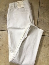 Womens white premium denim