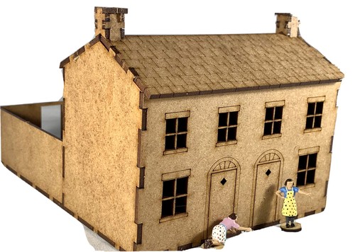 Victorian double terraced - double,