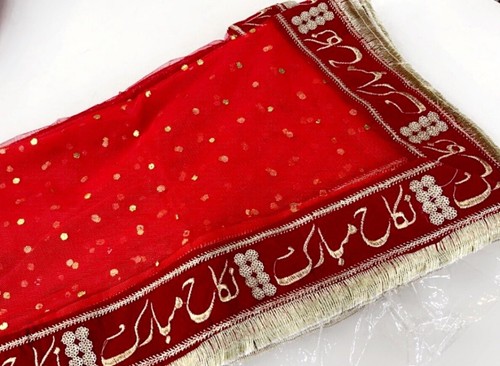 Nikkah mubarak dupatta - nikkah,