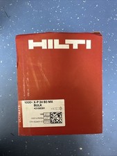 Hilti bx3 nails 24mm