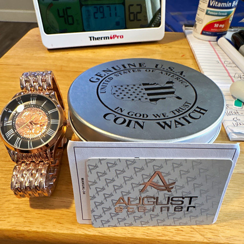 August steiner coin watch - steiner,