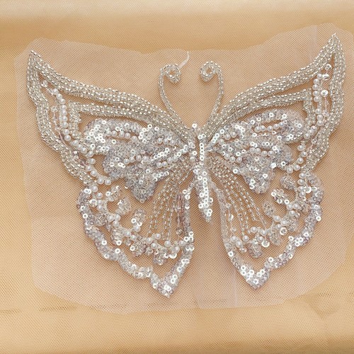 Exquisite silver sequin - sequin, &