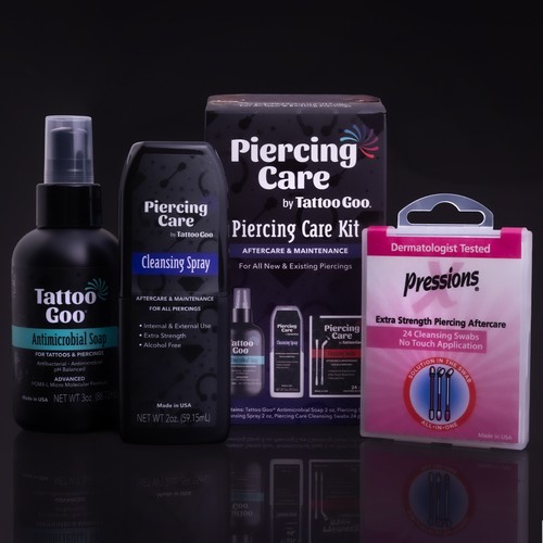 Piercing care kit tattoo - by,