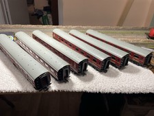 Oo Gauge Maroon Mk1 Coaches